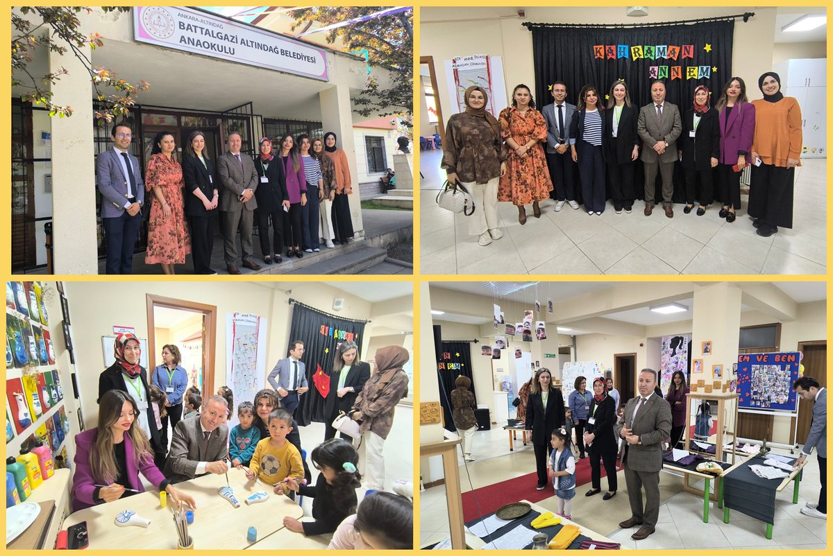 Altındağ'da Miniklerin Geleneksel Sanat Sergisi İlgi Gördü