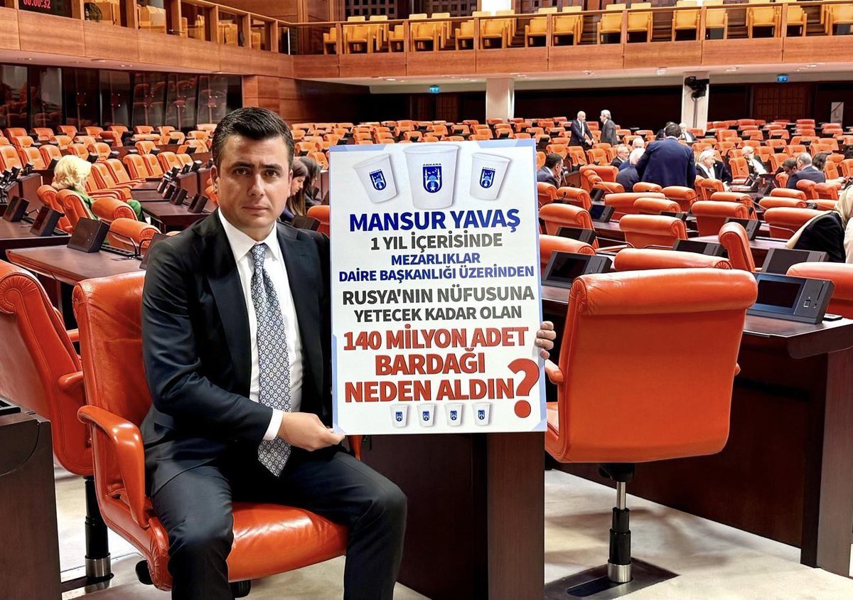 Ankara Büyükşehir Belediyesi'nin Karton Bardak İhalesi Hakkında Soruşturma Talebi