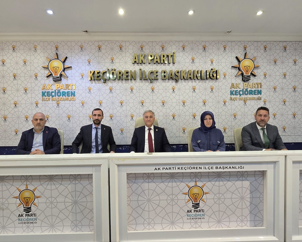 AK Parti Keçiören İlçe Yönetim Kurulu Toplantısı Yapıldı