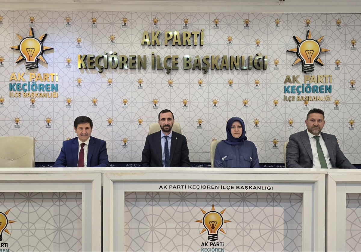 AK Parti Keçiören İlçe Başkanlığı Haftalık Yürütme Kurulu Toplantısı Yapıldı