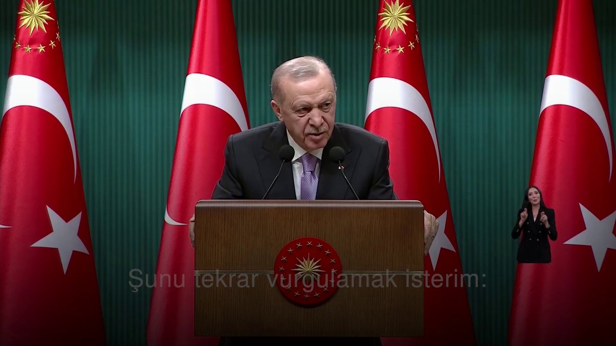 Cumhurbaşkanı Erdoğan: 