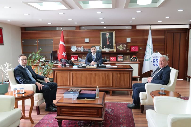 Bolu Mengen Kaymakamı ve Belediye Başkanı, DSİ 5. Bölge Müdürlüğünü Ziyaret Etti