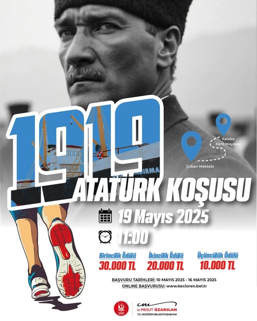 Keçiören'de 1919 Atatürk Koşusu Düzenleniyor