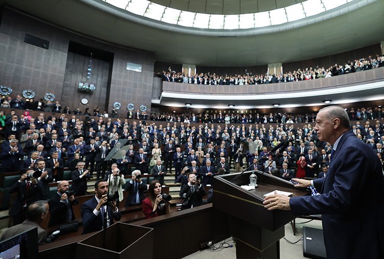 AK Parti TBMM'de Grup Toplantısı Yaptı