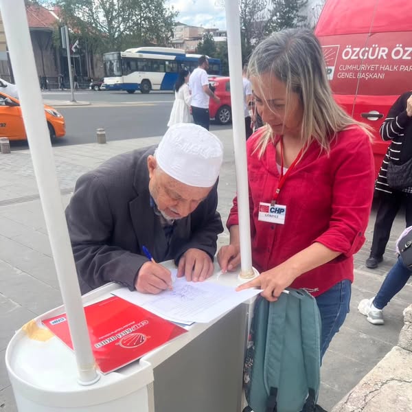 CHP Altındağ İlçe Başkanlığı, Ulus'ta Seçim Mesajı Verdi