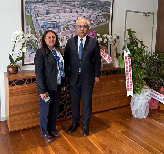 Prof. Dr. Arife Polat Düzgün, Bilkent Şehir Hastanesi'ne Ziyarette Bulundu