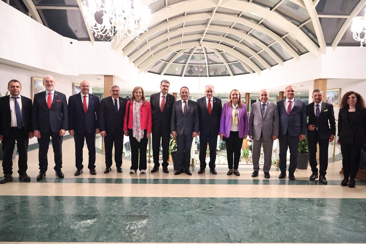 TBMM ve KKTC Parlamentoları Arası Dostluk Grubu Heyetleri Buluştu