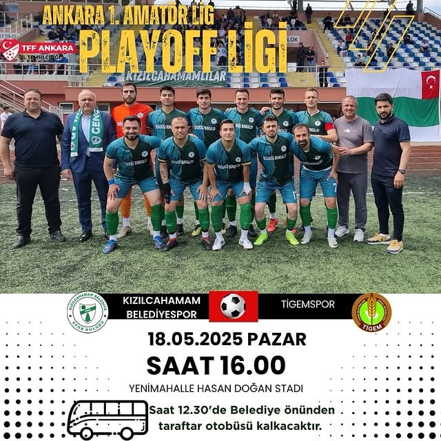 Kızılcahamam Belediyespor, Süper Amatör Lig Yolunda Kritik Maça Çıkıyor