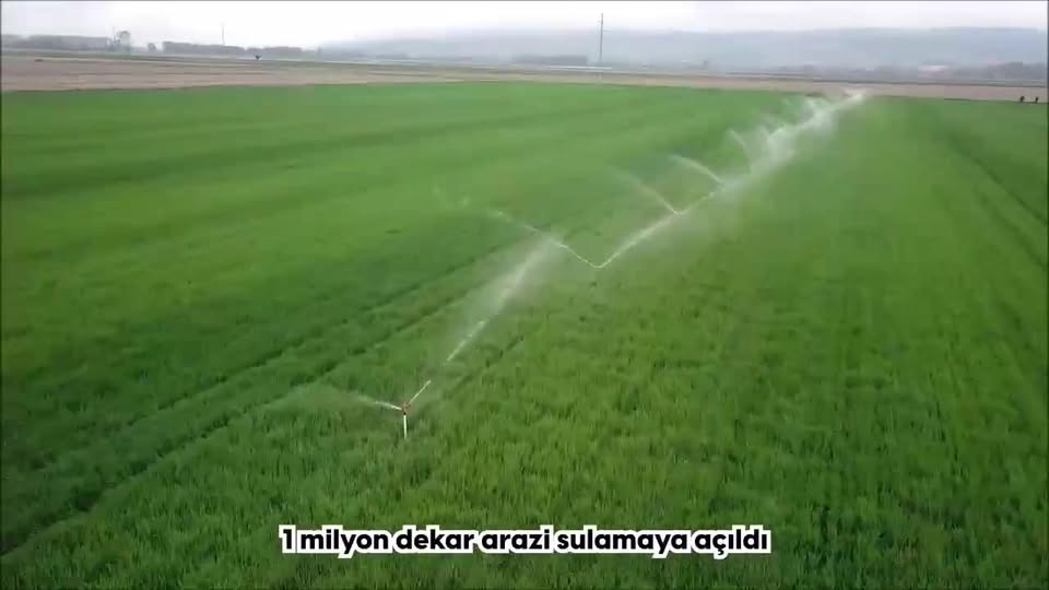 DSİ, 2024'te Tamamlanan Su Yapılarıyla Tarıma Destek Veriyor