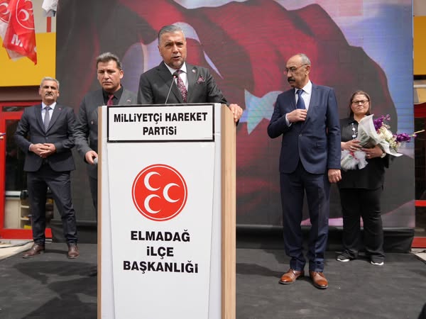 MHP Elmadağ İlçe Başkanlığında Görev Değişimi