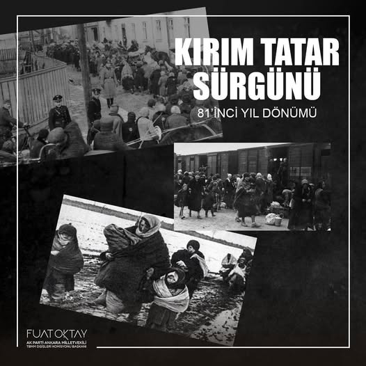 Kırım Tatar Sürgünü'nün 81. Yılı Anıldı