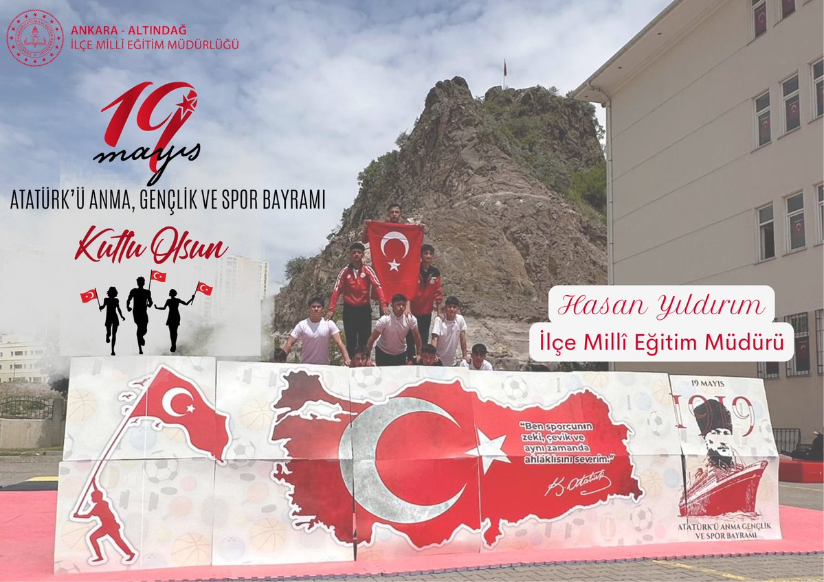 Altındağ'da 19 Mayıs Atatürk'ü Anma, Gençlik ve Spor Bayramı Coşkuyla Kutlandı