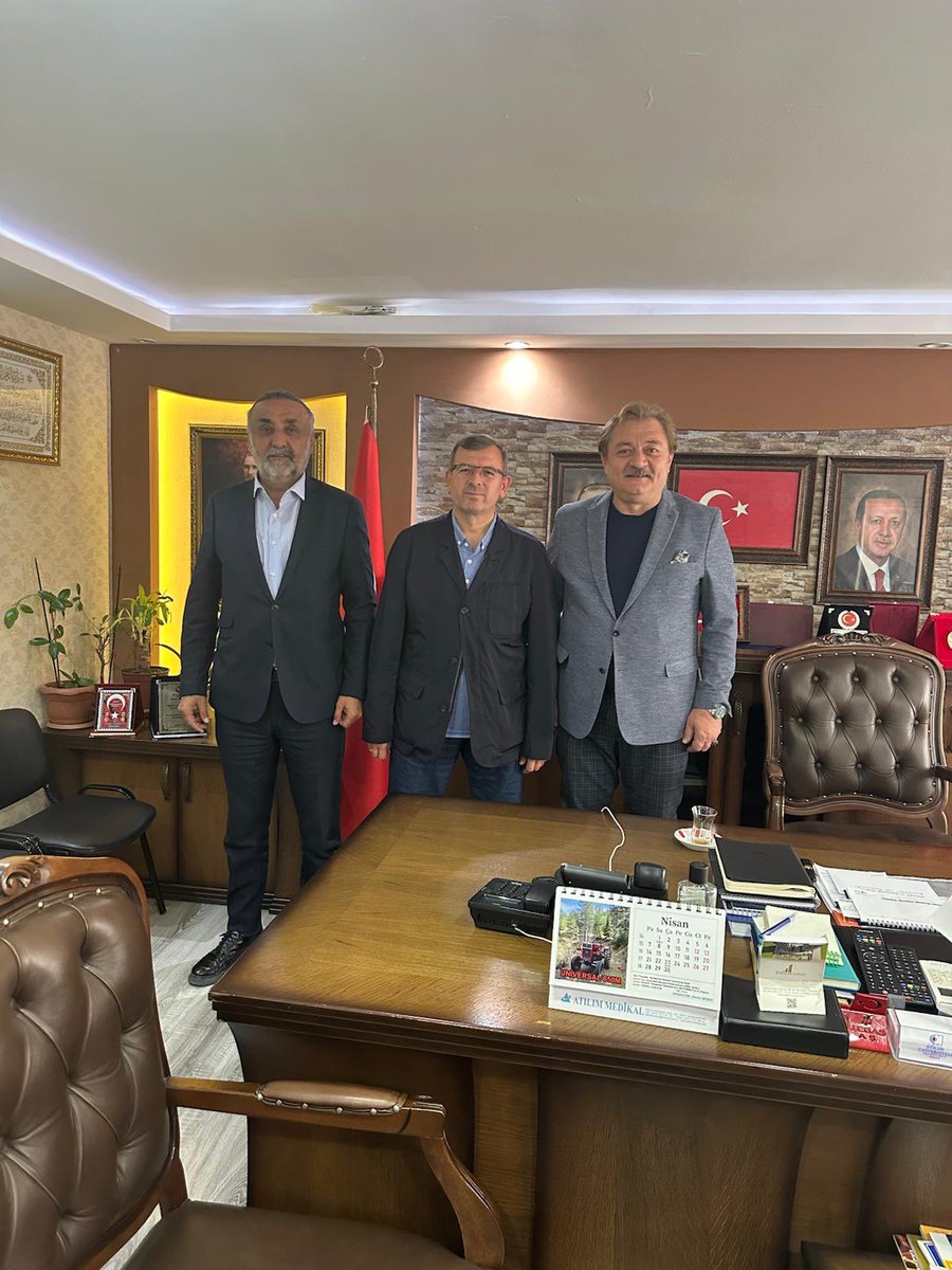 AK Parti Etimesgut İlçe Başkanı Yıldız'ı Ziyaret Etti