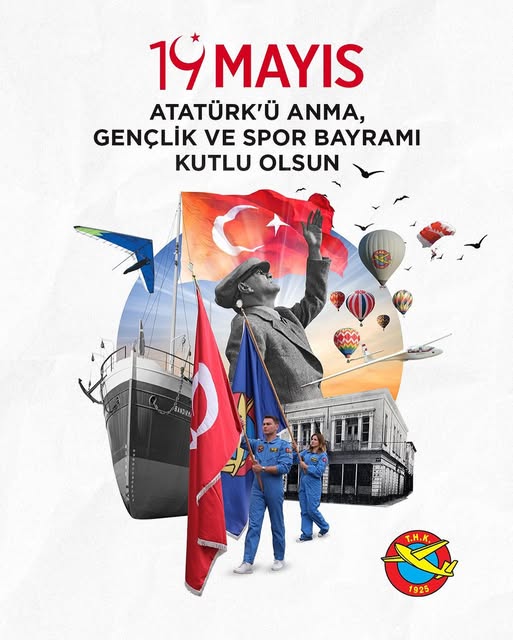 Türk Hava Kurumu, 19 Mayıs Atatürk Gençlik ve Spor Bayramı'nı Kutladı