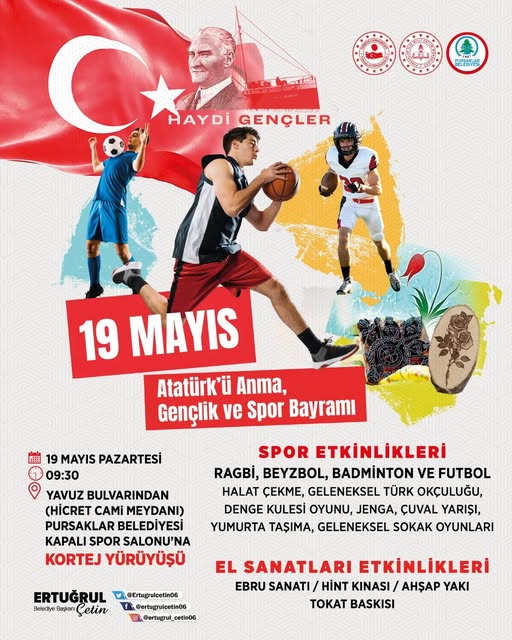Pursaklar Belediyesi Gençlik Korteji Yarın Düzenleniyor