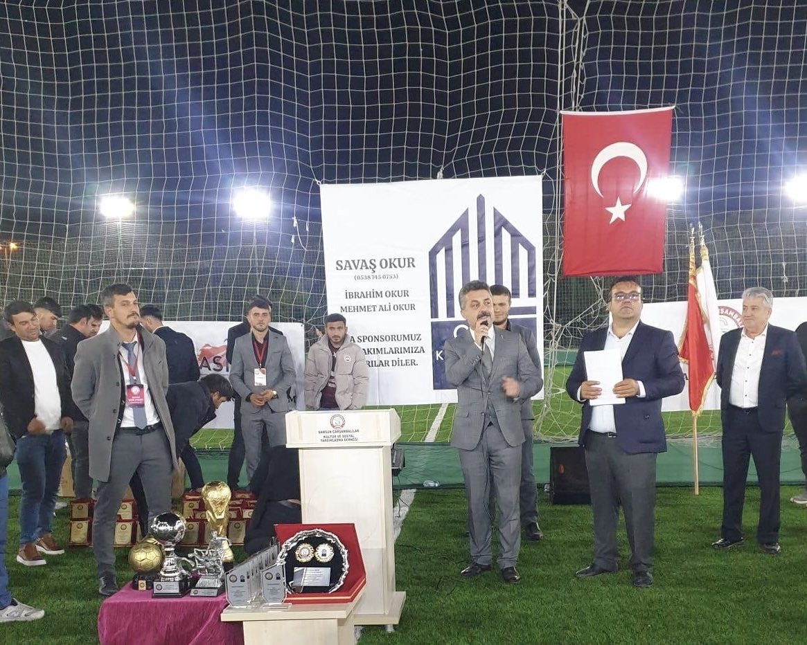 MHP Keçiören İlçe Başkanı Bayrakcı, Çarşambalılar Ligi Şampiyonası'nda