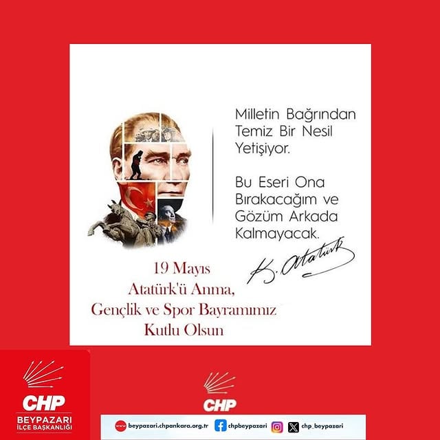Beypazarı'nda 19 Mayıs Coşkusu