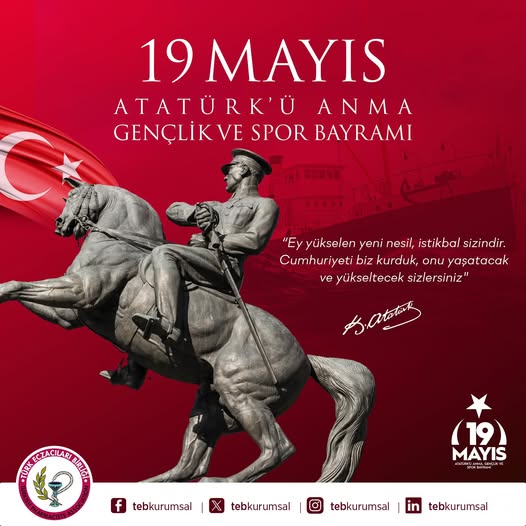 Türk Eczacıları Birliği'nden 19 Mayıs Mesajı