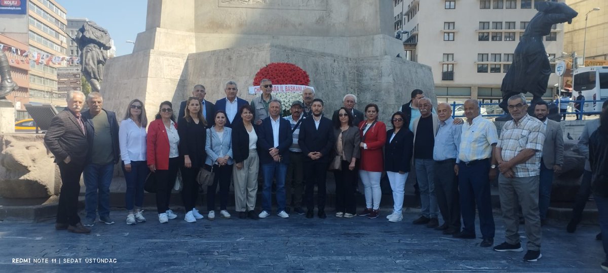 CHP Altındağ İlçe Başkanlığı, 19 Mayıs Anma Etkinliklerine Katıldı