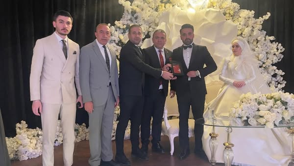 MHP Etimesgut İlçe Başkanlığı Temsilcileri Düğün Törenine Katıldı