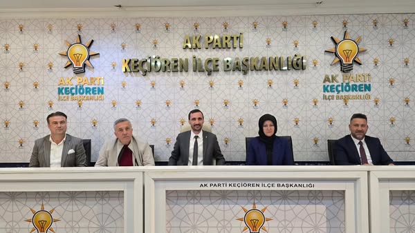AK Parti Keçiören İlçe Başkanlığı Haftalık Toplantısı Gerçekleştirildi