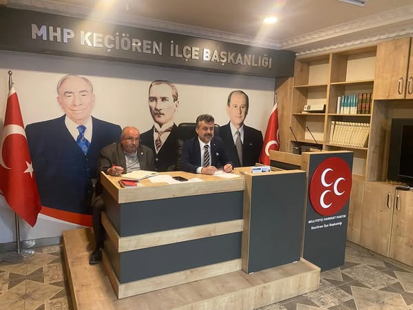 MHP Keçiören İlçe Başkanlığı Haftalık Toplantısı Gerçekleştirildi