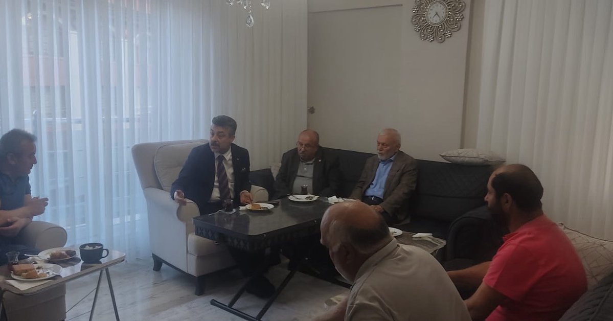 MHP Keçiören İlçe Başkanlığı Taziye Ziyaretinde Bulundu