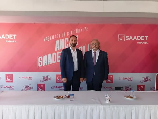 Saadet Partisi Ankara İl Başkanlığı'na HÜDAPAR Ankara İl Başkanı Ziyaret