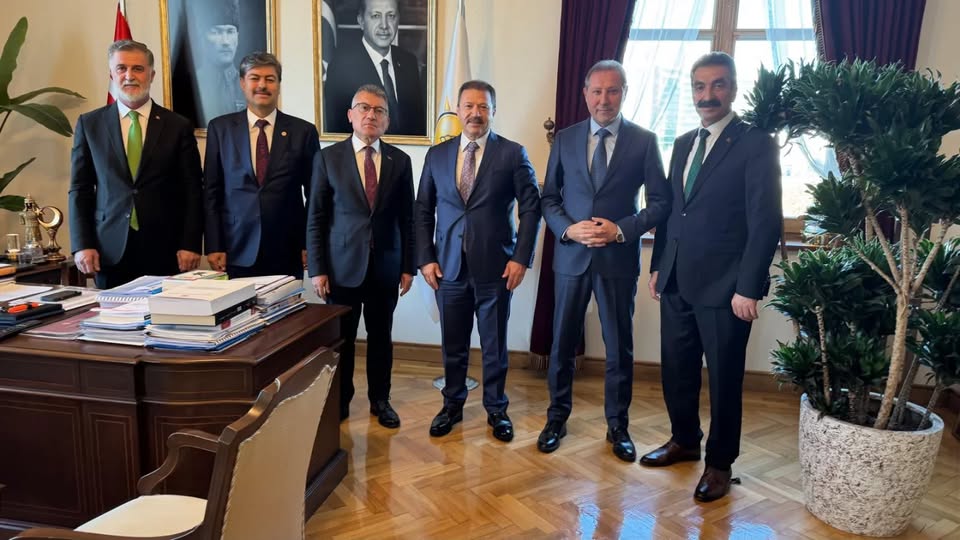 Ankara Şehiriçi Otobüsçüler Odası, TBMM AK Parti Grup Başkanı Güler'i Ziyaret Etti