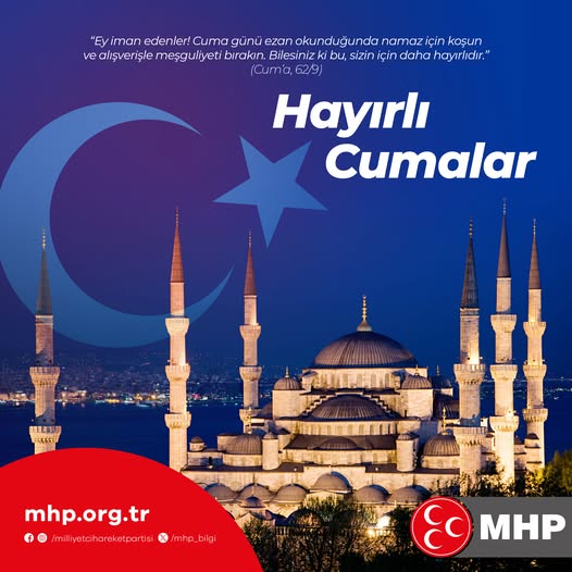 MHP Milletvekili Durmaz'dan Cuma Mesajı