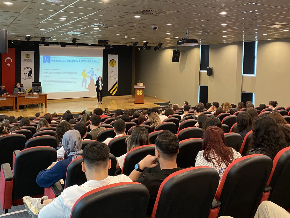 TMMOB Mimarlar Odası Ankara Şubesi, Çankaya Üniversitesi Festivalinde Mimarlık Alanındaki Gelişmeleri Tartıştı