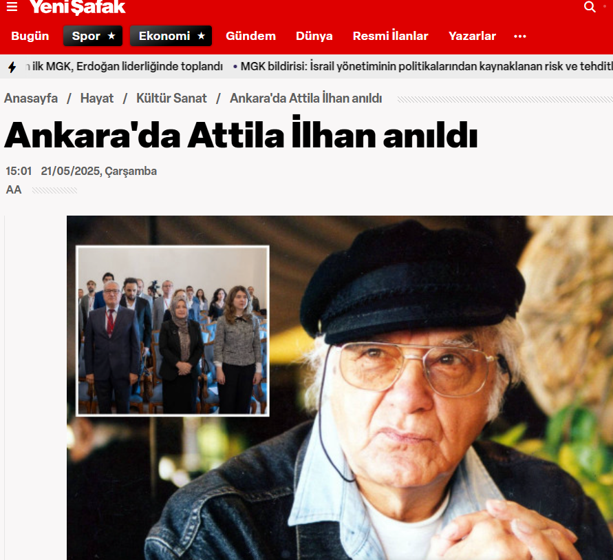 ASBÜ ve Attilâ İlhan Vakfı İşbirliğiyle Attilâ İlhan Sempozyumu Düzenlendi
