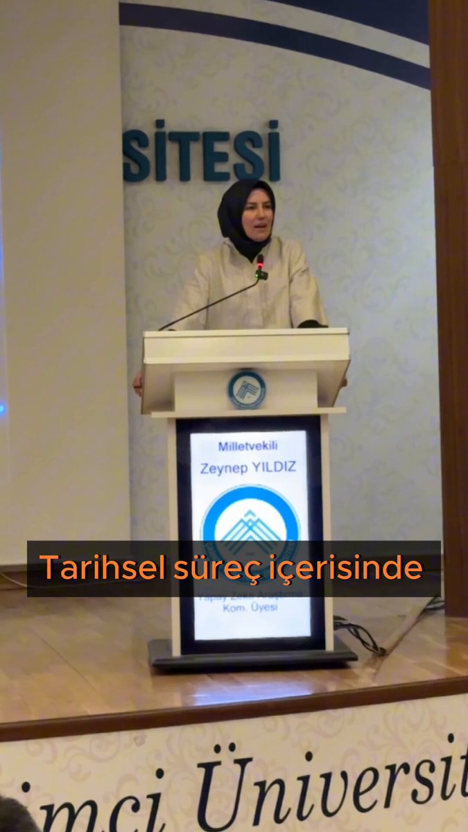 AK Parti Milletvekili Yıldız, Çankırı Karatekin Üniversitesi'nde Yapay Zeka Sempozyumu'nda