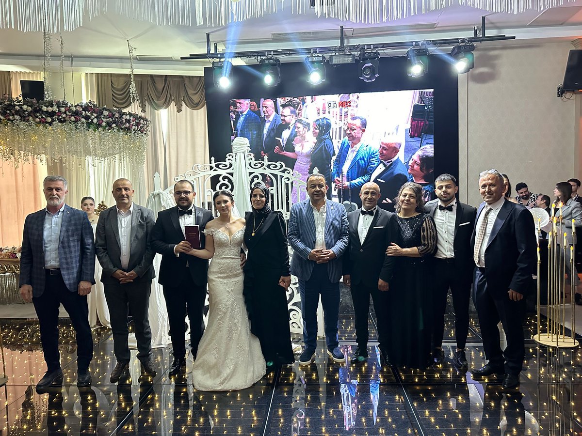 Ankara Özel Halk Otobüsçüler Esnaf Odası Başkanı Akdoğan, Bir Düğün Törenine Katıldı