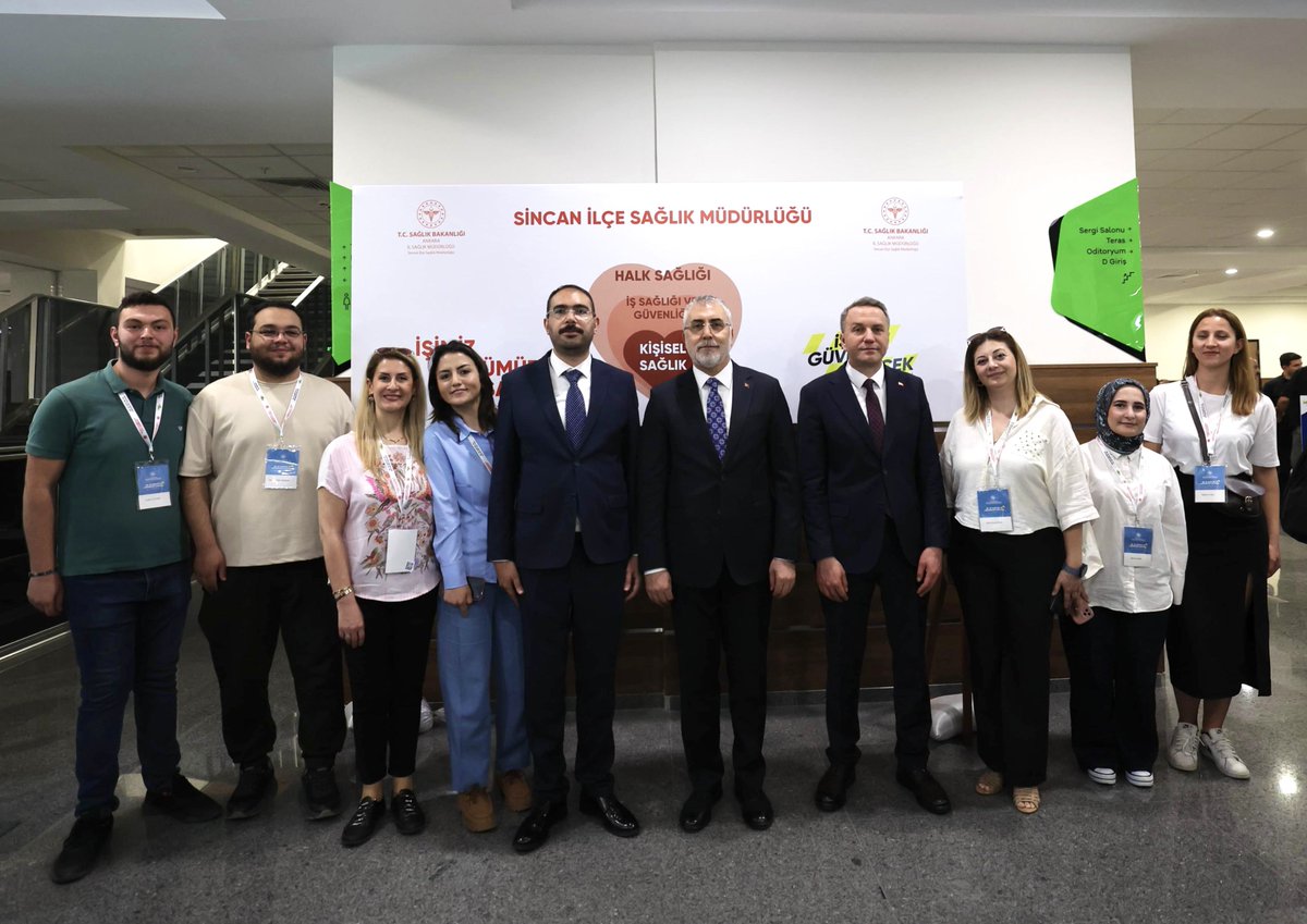 Sincan İlçe Sağlık Müdürlüğü, Bakan Işıkhan'ı Standında Ağırladı
