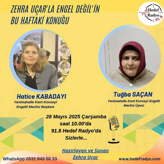 Yenimahalle Kent Konseyi Engelli Meclisi, Hedef Radyo'da 