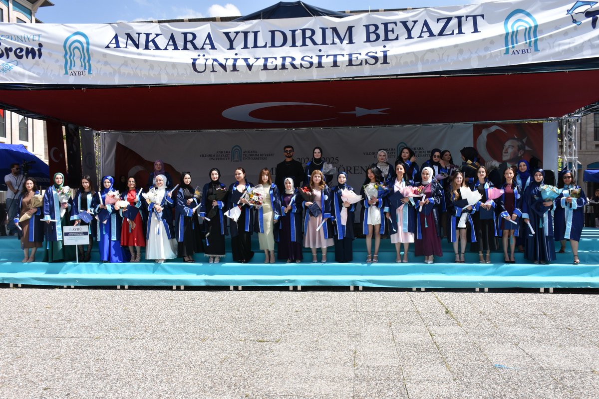 Ankara Yıldırım Beyazıt Üniversitesi Şereflikoçhisar Kampüsü Mezunlarını Uğurladı