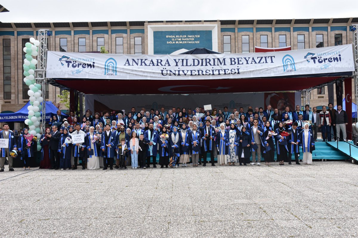 AYBÜ İlahiyat, Mimarlık ve Güzel Sanatlar ile Türk Musikisi Konservatuvarı Mezunları Diplomalara Kavuştu