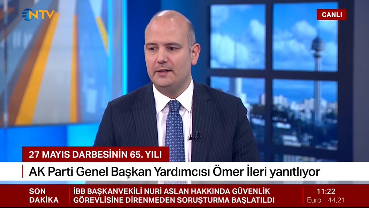 AK Parti Milletvekili İleri, 27 Mayıs Darbesi ve Güncel Gündemi NTV'de Değerlendirdi