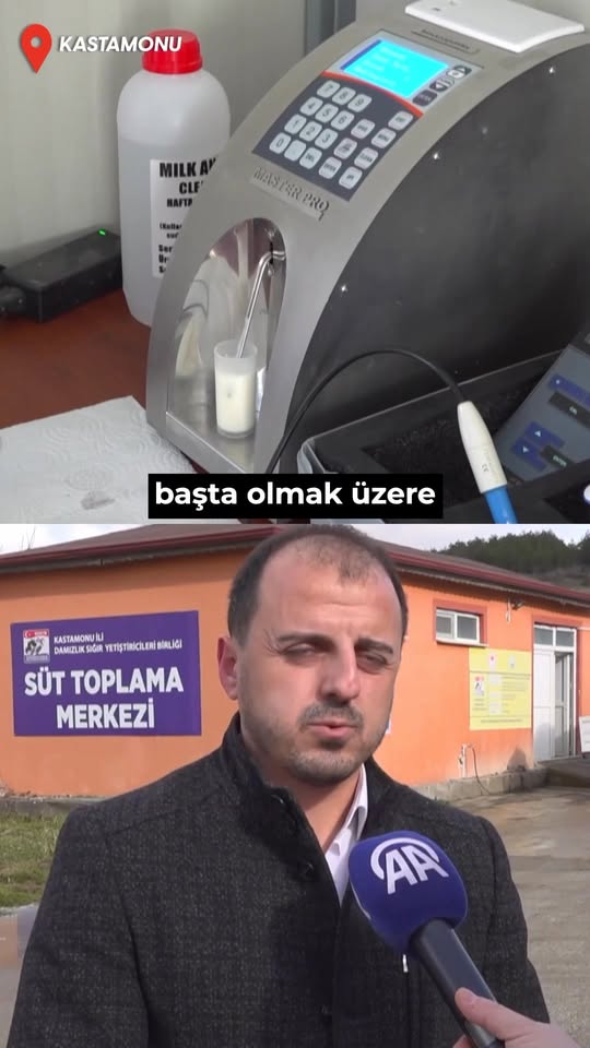 Kastamonu'da TKDK Desteğiyle Kurulan Süt Toplama Merkezi Üreticilere Kazanç Sağladı