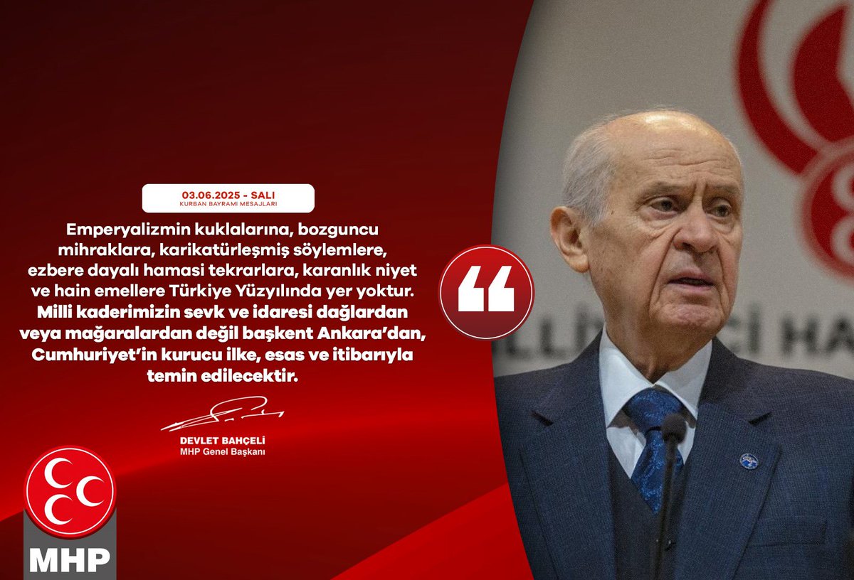 MHP Ankara İl Başkanlığı'ndan Türkiye Yüzyılı Açıklaması