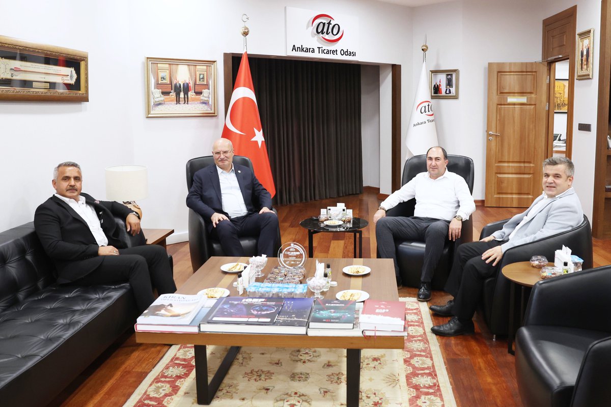 ATO Başkanı Baran, Otomotiv Sektörü Temsilcileriyle İstişare Toplantısı Gerçekleştirdi