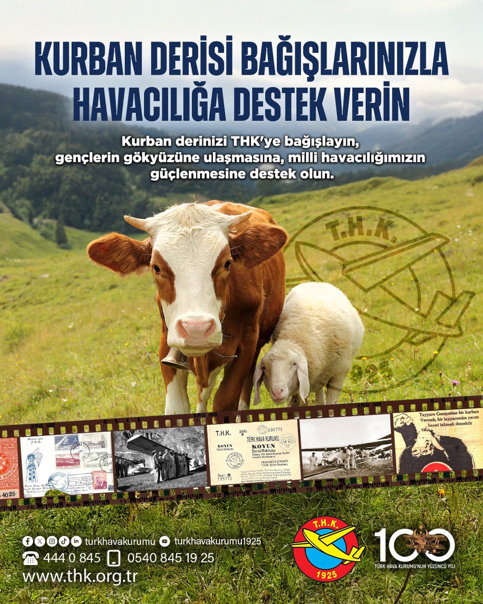 Türk Hava Kurumu Kurban Derisi Bağış Kampanyası Başlattı