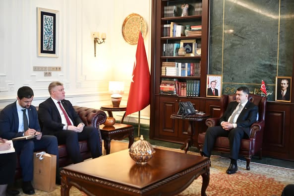 Ankara Valiliği Ukrayna Maslahatgüzarı'nı Ağırladı