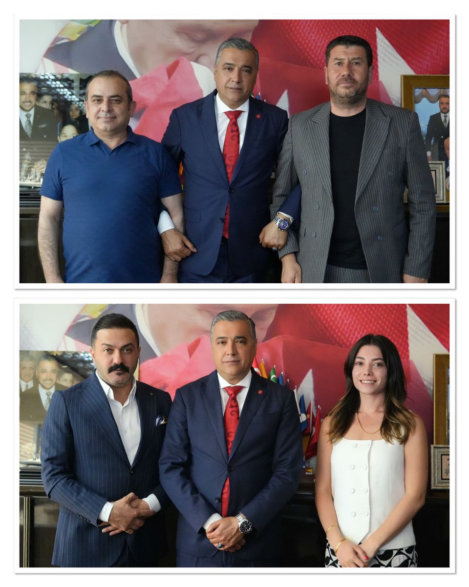 MHP Ankara İl Başkanlığı'na Ziyaretler Gerçekleşti