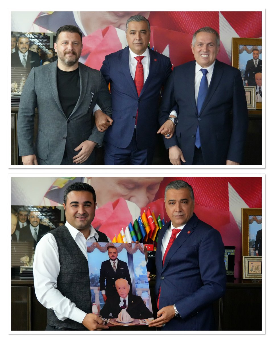 MHP Ankara İl Başkanı Doğan'ı Ziyaretçiler Kabul Etti