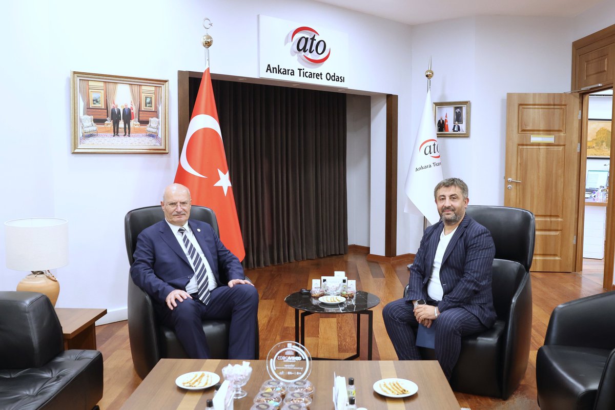 ATO Başkanı Baran, Danışmanlık Hizmetleri Meslek Komitesi Üyesi Dalli ile Sektörel Değerlendirmelerde Buluştu